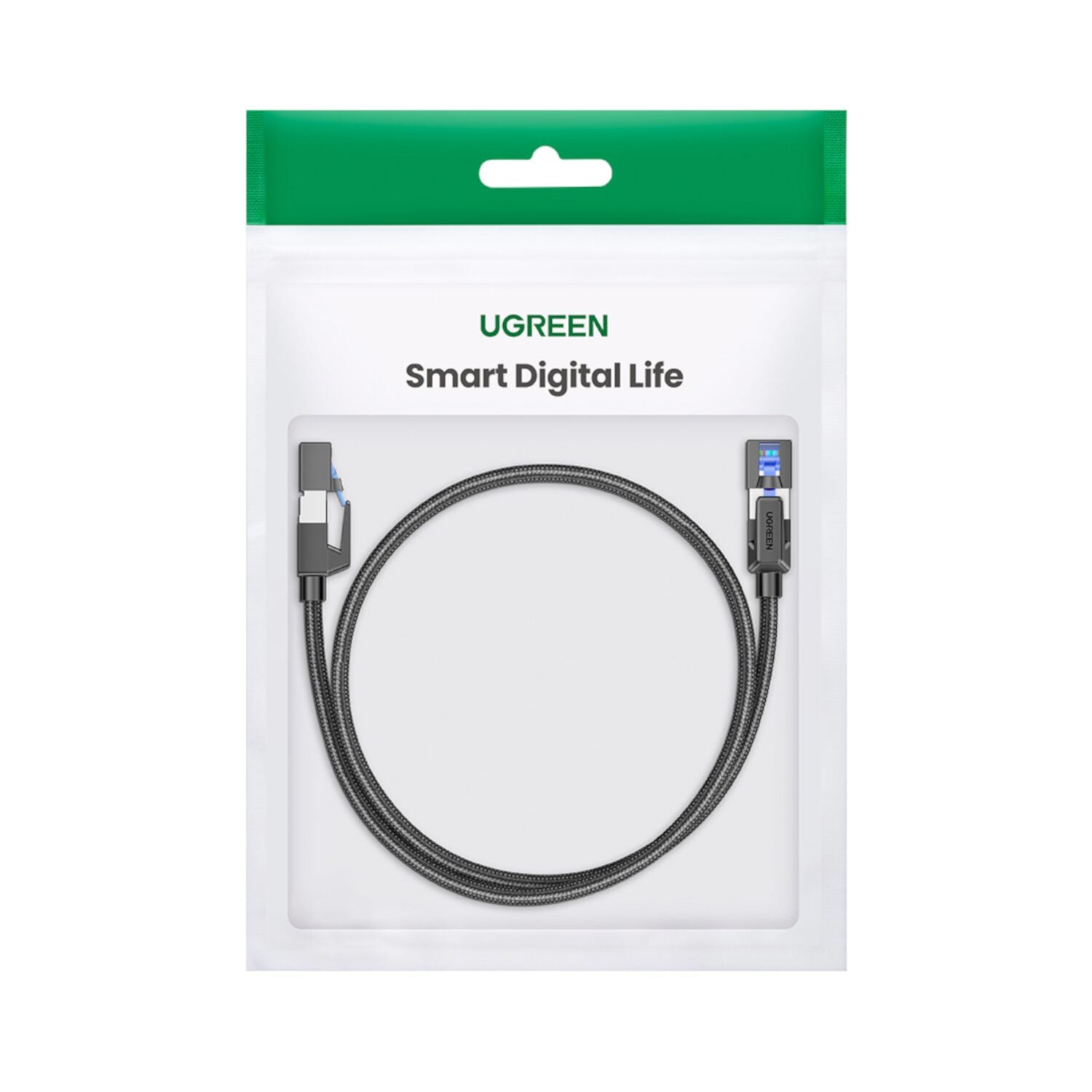 UGREEN Cat8 Nylon Braided Ethernet Cable - 40Gbps with Modular Plugs - 3m