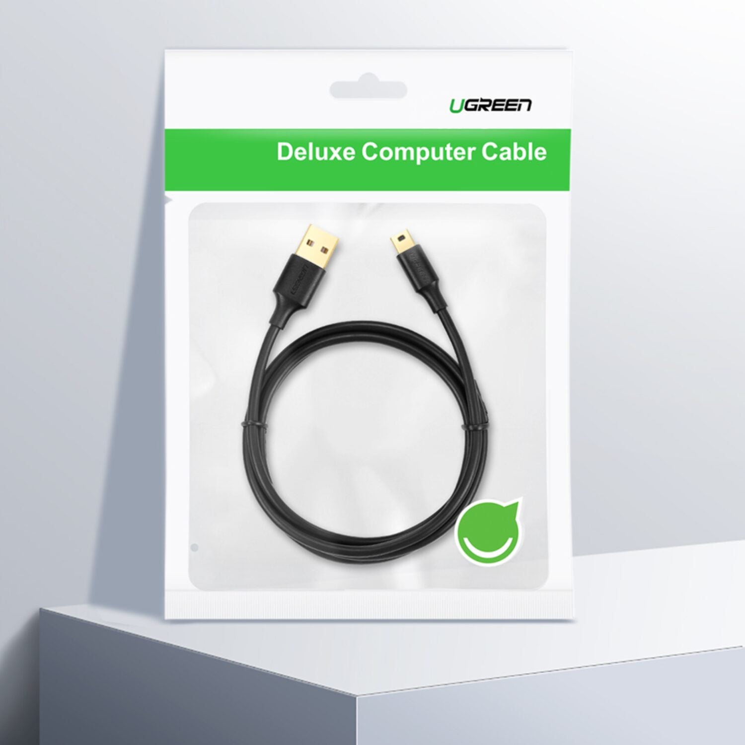 UGREEN US132 USB to Mini USB 2.0, 450Mbps SuperSpeed Cable - 2m